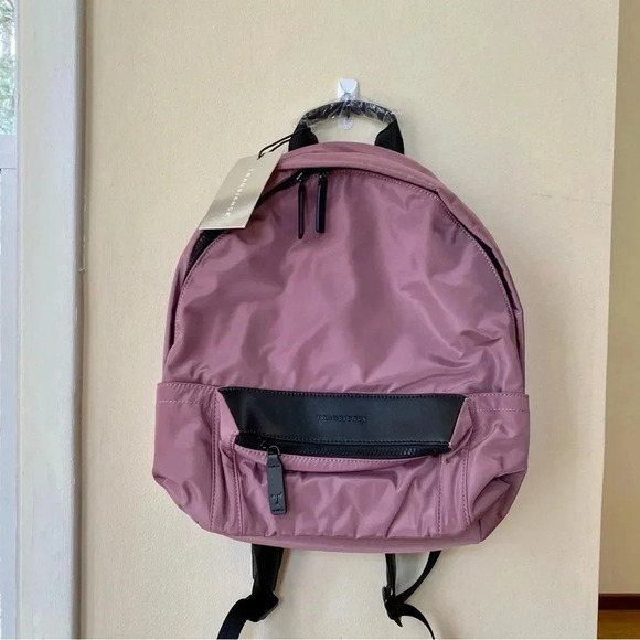 NWT Free People Transience Flight Nylon Backpack Mauve Pink - Picture 5 of 12